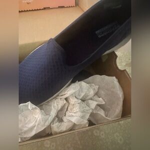 SKECHERS  size 11 blue Slip-On Shoes